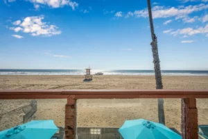 view from Newport Beach vacation rental